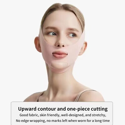 #ad V Face Slimming Anti Aging Lift Band Strap Chin Wrinkle Bandage Shaper Mask $2.27