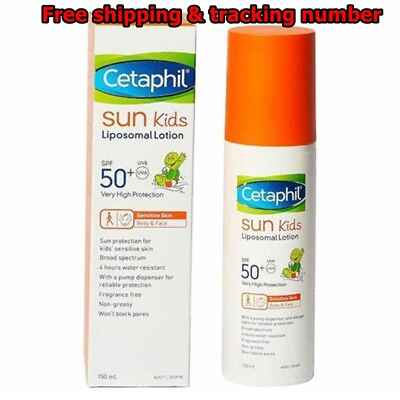 #ad Cetaphil Sun Kids SPF 50 PA Protects UVA UVB infrared rays amp; waterproof $69.95