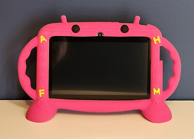 #ad MengDash Kids 7 inch Android Tablet for Kids Pink Pre Owned $35.00