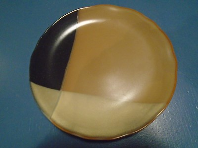 #ad Sango Gold Dust Black Dinner Plate s $15.99