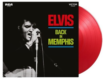 #ad Elvis Presley Elvis Back In Memphis Limited 180 Gram Translucent Red Colored $33.86
