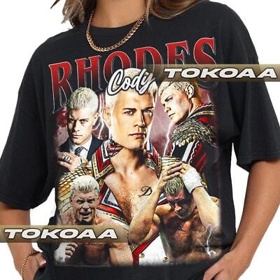#ad Limited Cody Rhodes Vintage Shirt Gift For Woman and Man Unisex T Shirt $22.99