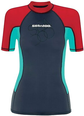 #ad Sea Doo Women#x27;s Short Sleeved Rashguard $27.49