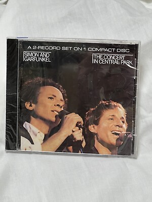 #ad Simon amp; Garfunkel The Concert In Central Park CD First Press Sealed 3654 2 $27.95