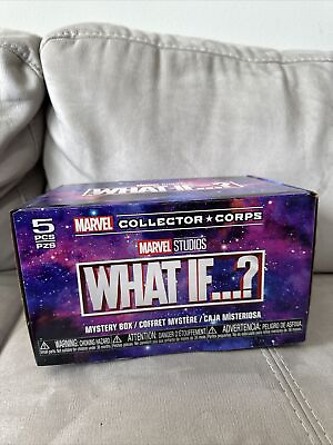 #ad NEW Funko POP Marvel Collector Corps quot;What If...?quot; Box 5PCS Size M Sealed Box $25.00