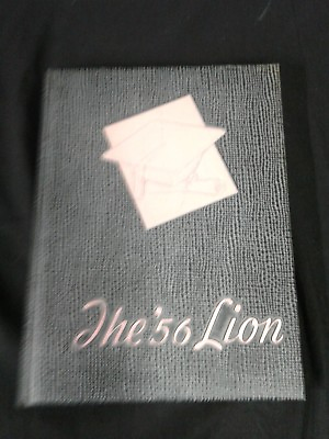 #ad 1956 Red Lion Area Senior High School Red Lion Pa Yearbook $24.99