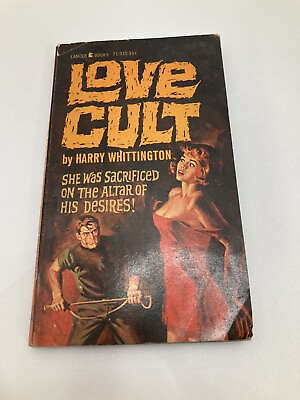 #ad Love Cult by Harry Whittington Lance Books 1953 She Was Sacraficed $29.99
