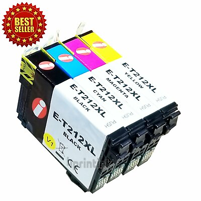 #ad 212XL T212XL Ink Cartridges For Epson 212 WF 2830 WF 2850 XP 4105 XP 4100 XL $12.95