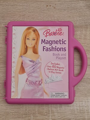 #ad 2005 Barbie Magnetic Fashions Book Playset Barbie Collectors $18.00