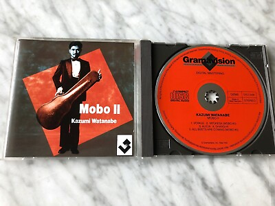 #ad Kazumi Watanabe Mobo II CD TARGET ERA Red Face WEST GERMANY Polygram GRCD 8406 $45.00