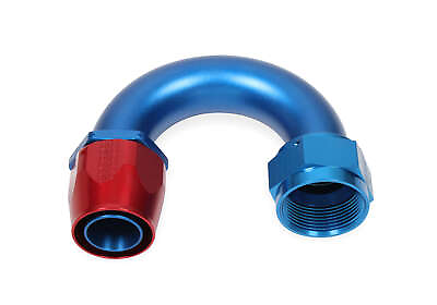 #ad Earls Aluminum Lightweight Straight 180 Degree Auto Fit Hose an 20 Red and Blue $119.95