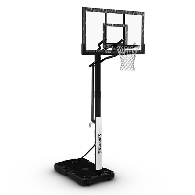 Spalding 60 In. Acrylic Screw Jack Portable Basketball Hoop System $467.24