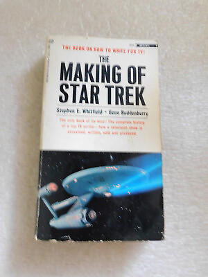 #ad THE MAKING OF STAR TREK BOOK $120.00
