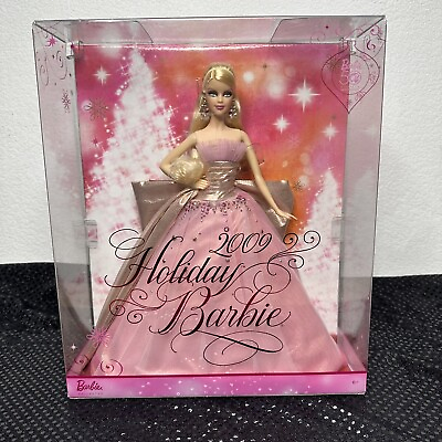 #ad BARBIE 2009 Holiday Barbie 50th Anniversary BARBIE COLLECTOR SEALED #N6556 $44.99