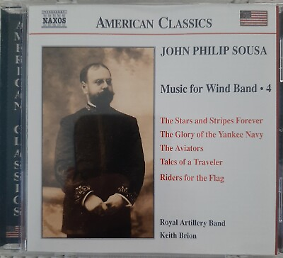 #ad Music For Wind Band Vol. 4 by J.P. Sousa CD 2004 $8.16
