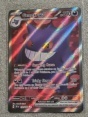 #ad Gengar ex 193 162 Temporal Forces 2024 Pokemon TCG Ultra Rare Holo Near Mint NM $19.78