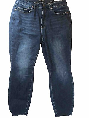 #ad Judy Blue Skinny Fit Jeans Women#x27;s Size 18W High Rise Dark Wash JB88527 $19.99