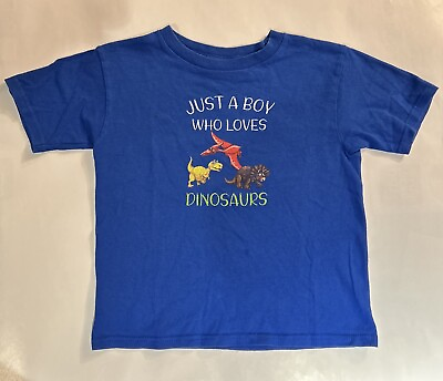 #ad Dinosaur T Shirt Boys Size Small $5.00
