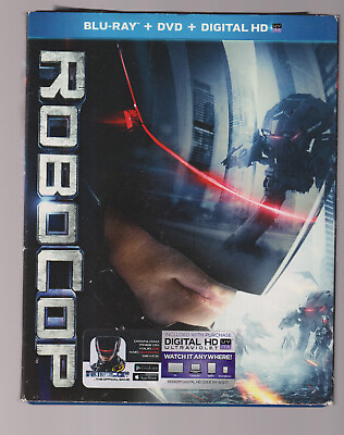 #ad RoboCop Blu Ray DVD 2 Disc Set W Slipcover W case $7.99
