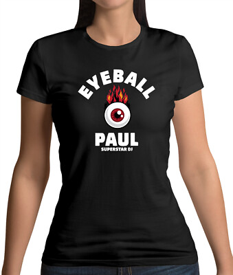 #ad Eyeball Paul Womens T Shirt Kevin and Perry TV Comedy Music Funny GBP 13.95