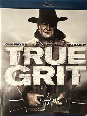 #ad True Grit 1969 Blu ray 2013 John Wayne Glen Campbell Kim Darby $6.77