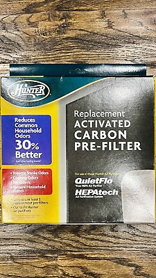 #ad Hunter 30901 Universal Replacement Carbon Prefilter Black $12.00