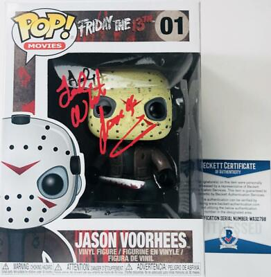 #ad TED WHITE SIGNED JASON VOORHESS FUNKO POP FRIDAY THE 13TH AUTOGRAPH BAS 798 $179.99