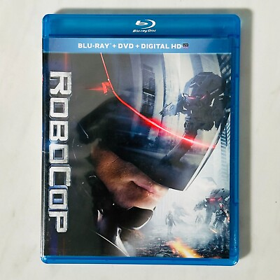 #ad Robocop Blu ray DVD Joel Kinnaman Gary Oldman Michael Keaton $9.95