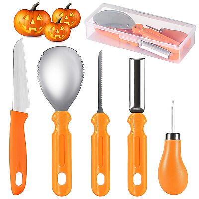 #ad Pumpkin Carving Tools Set Halloween Pumpkin Carving kit Carving Knife Profess... $19.08