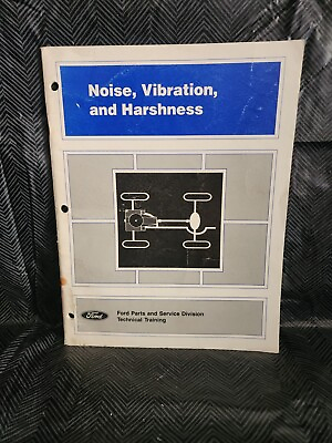 #ad 1989 Ford Noise Vibration and Harshness Manual *CTP 1989 5* Ford Car Manual $7.67