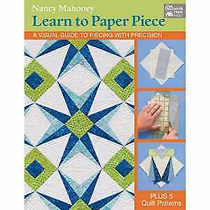 #ad Learn to Paper Piece: A Visual Guide Paperback by Mahoney Nancy Very Good $9.17