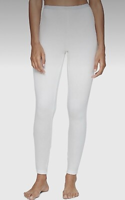 #ad #ad Calvin Klein Women#x27;s Modern Cotton Pure Ribbed Lounge Legging White Size: L NWT $39.99
