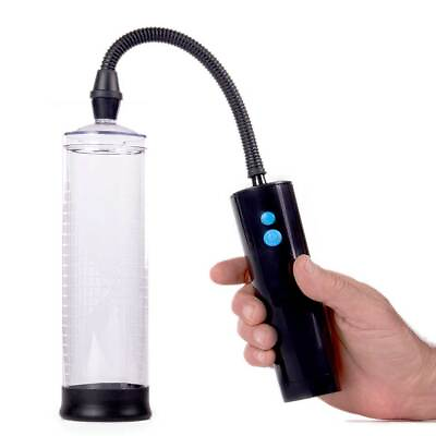 #ad Electric Penis Enlargement Pump Automatic Vacuum Cock Enhancer Male Girth Length $18.25