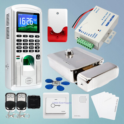 #ad Fingerprint And RFID Card Door Access Control System With Lock SirenWIFI $191.60