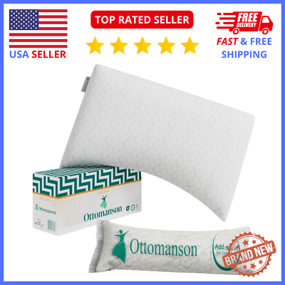 #ad Adjustable Queen Pillow for Serene Comfort Alleviates Neck and Shoulder Pain $30.37