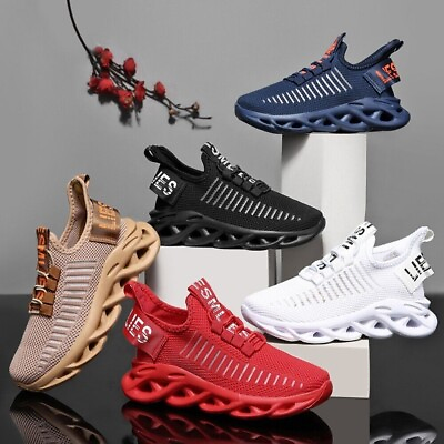 #ad Kids Sneakers Boys Girls Comfy Running Shoes Lightweight Breathable Tennis Shoes $16.10