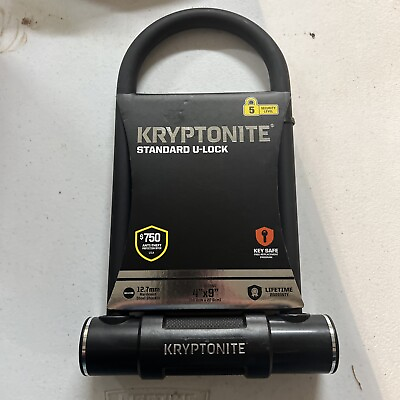 #ad Kryptonite Heavy Duty U Lock and Cable Bike Lock Level 5 Security $33.99