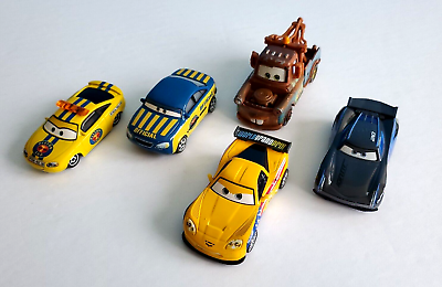 #ad Disney Pixar CARS Diecast Lot of 5 Vehicles 1:55 Mattel $14.88