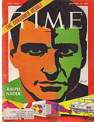 #ad 1969 Time December 12 Ralph Nader; My Lai Investigation $11.59