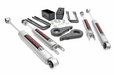 #ad Rough Country 1.5quot; 2.5quot; Suspension Leveling Kit Silverado Sierra 4WD; 28330 $199.95