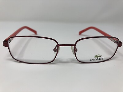 #ad Lacoste Eyeglasses Frame L3101 615 49 16 130 Red Full Rim H399 $30.25
