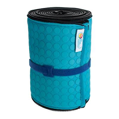 #ad 8ft Pool Handrail Cover with Safety Grip Sleeve and Zipper Teal Blue Neoprene $33.99