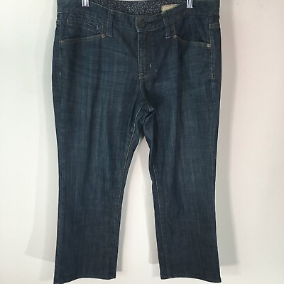 #ad Gap 1969 Limited Edition Womens Straight Leg Dark Wash Blue Denim Jeans Size 12 $18.95