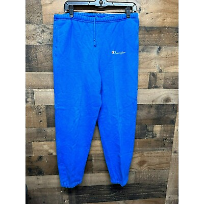 #ad VTG Champion Men#x27;s Cuffed Sweatpants Size Medium *Made in USA* $20.88