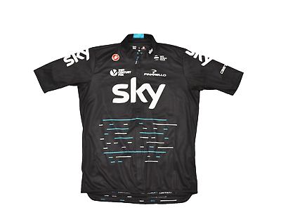 #ad Castelli Team Sky Podio Cycling Jersey Men`s Size XXL $55.00