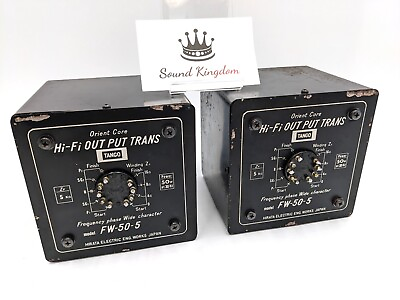 #ad TANGO FW 50 5 Pair Output Transformer for Vacuum Tube Amplifier Tested #986 $450.00