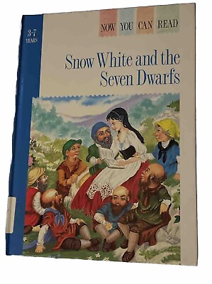 #ad Snow White And the Seven Dwarfs Self Reader BookChild Age 3 7 Yrs Large Print $7.00