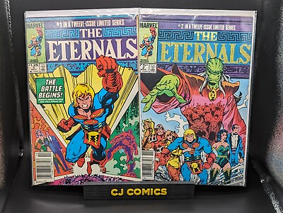 #ad Eternal Issue #1 and #2 Newsstand Variant Edition 🔑 Comics $8.00