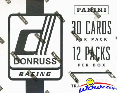 #ad 2017 Panini Donruss Nascar Racing MASSIVE Sealed JUMBO FAT Pack Box 360 Cards $49.95