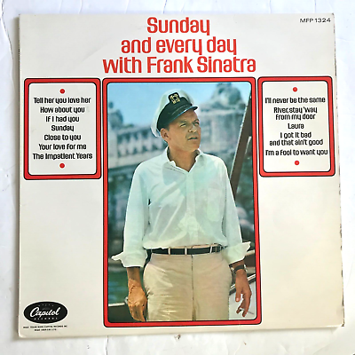 #ad FRANK SINATRA Sunday And Every Day With Vinyl Compilation LP Record 1969 GBP 8.48